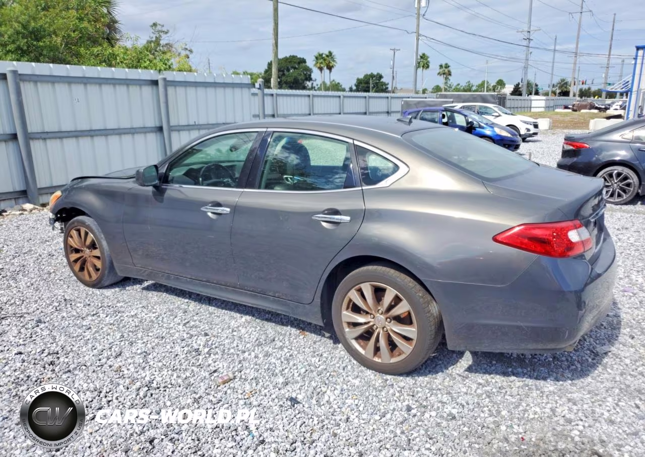 2013 Infiniti M37 X VIN:JN1BY1AR2DM602209 - 2