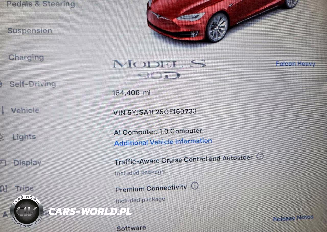 2016 Tesla Model S VIN:5YJSA1E25GF160733 - 9