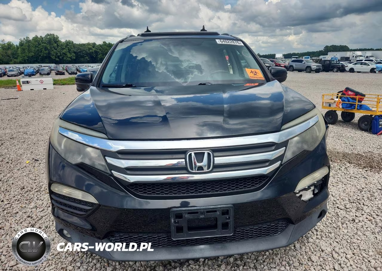 2016 Honda Pilot Exl VIN:5FNYF5H88GB027337 - 5