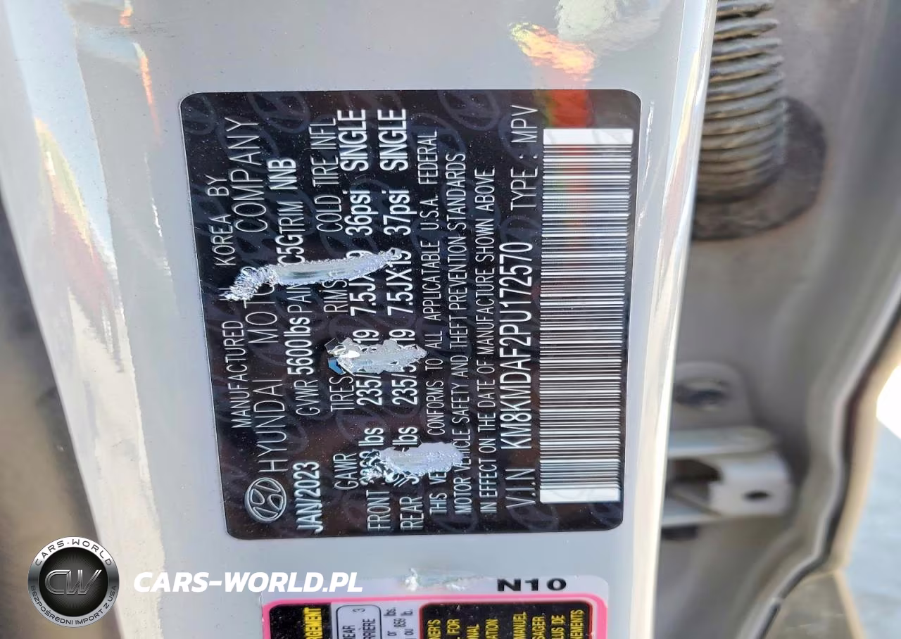 2023 Hyundai Ioniq 5 Se VIN:KM8KMDAF2PU172570 - 12