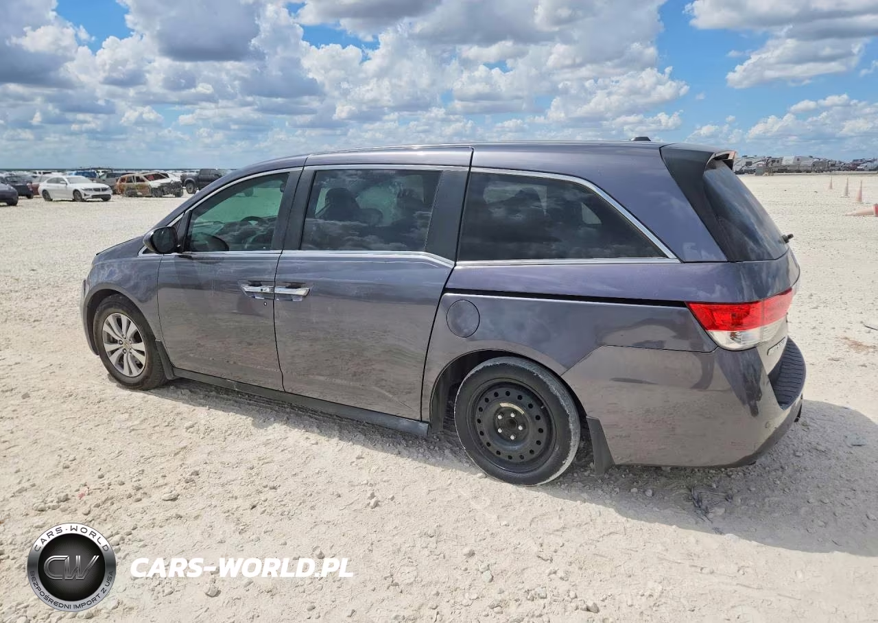 2015 Honda Odyssey Exl VIN:5FNRL5H62FB025755 - 2