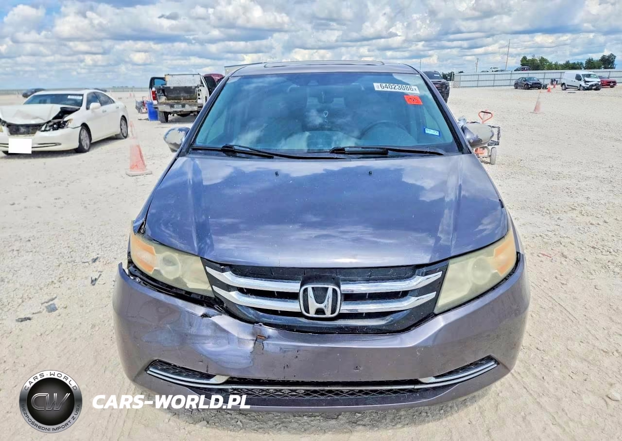 2015 Honda Odyssey Exl VIN:5FNRL5H62FB025755 - 5