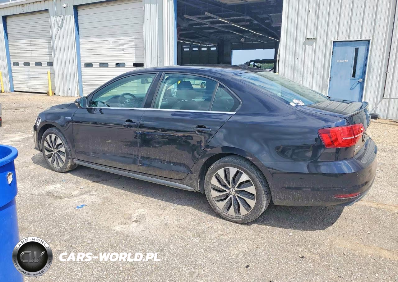 2016 Volkswagen Jetta Hybrid VIN:3VW637AJ6GM419833 - 2