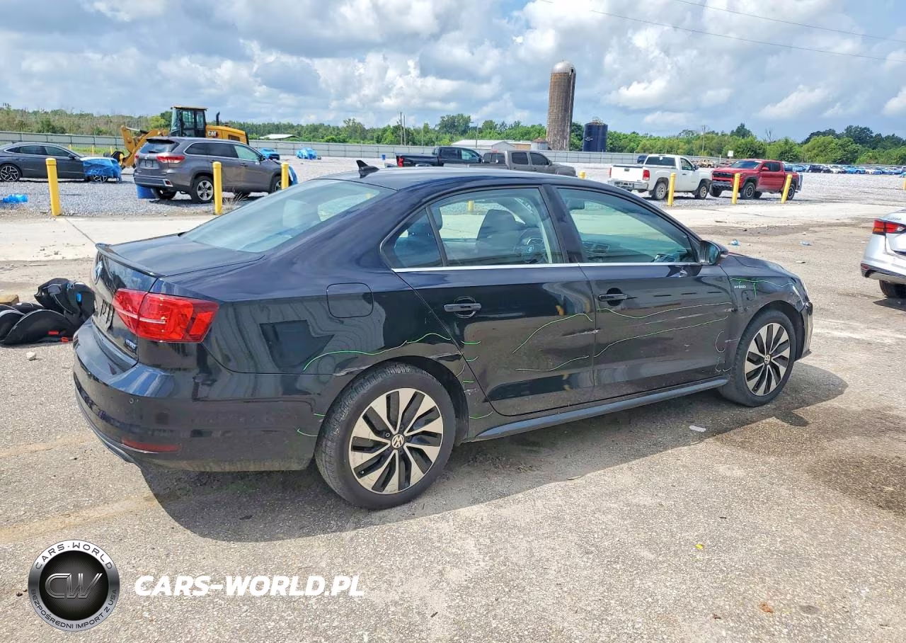 2016 Volkswagen Jetta Hybrid VIN:3VW637AJ6GM419833 - 3