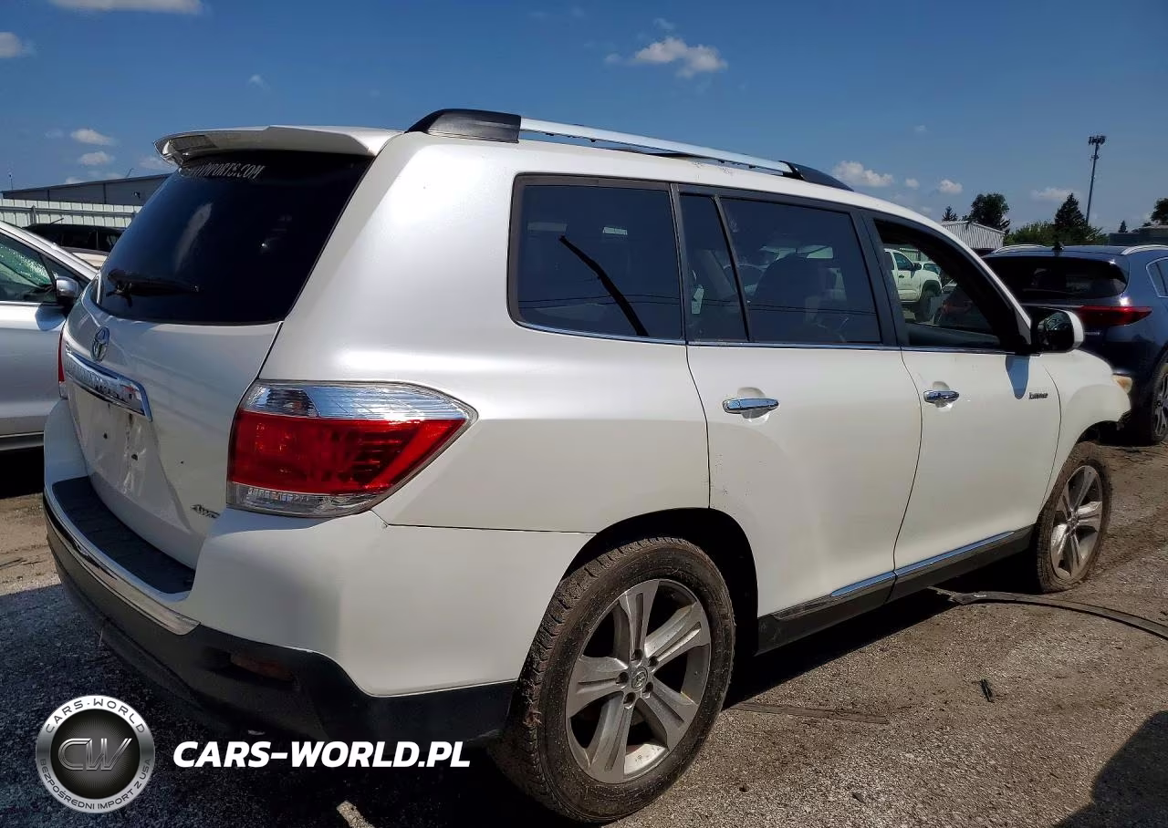 2013 Toyota Highlander Limited VIN:5TDDK3EH9DS210949 - 3