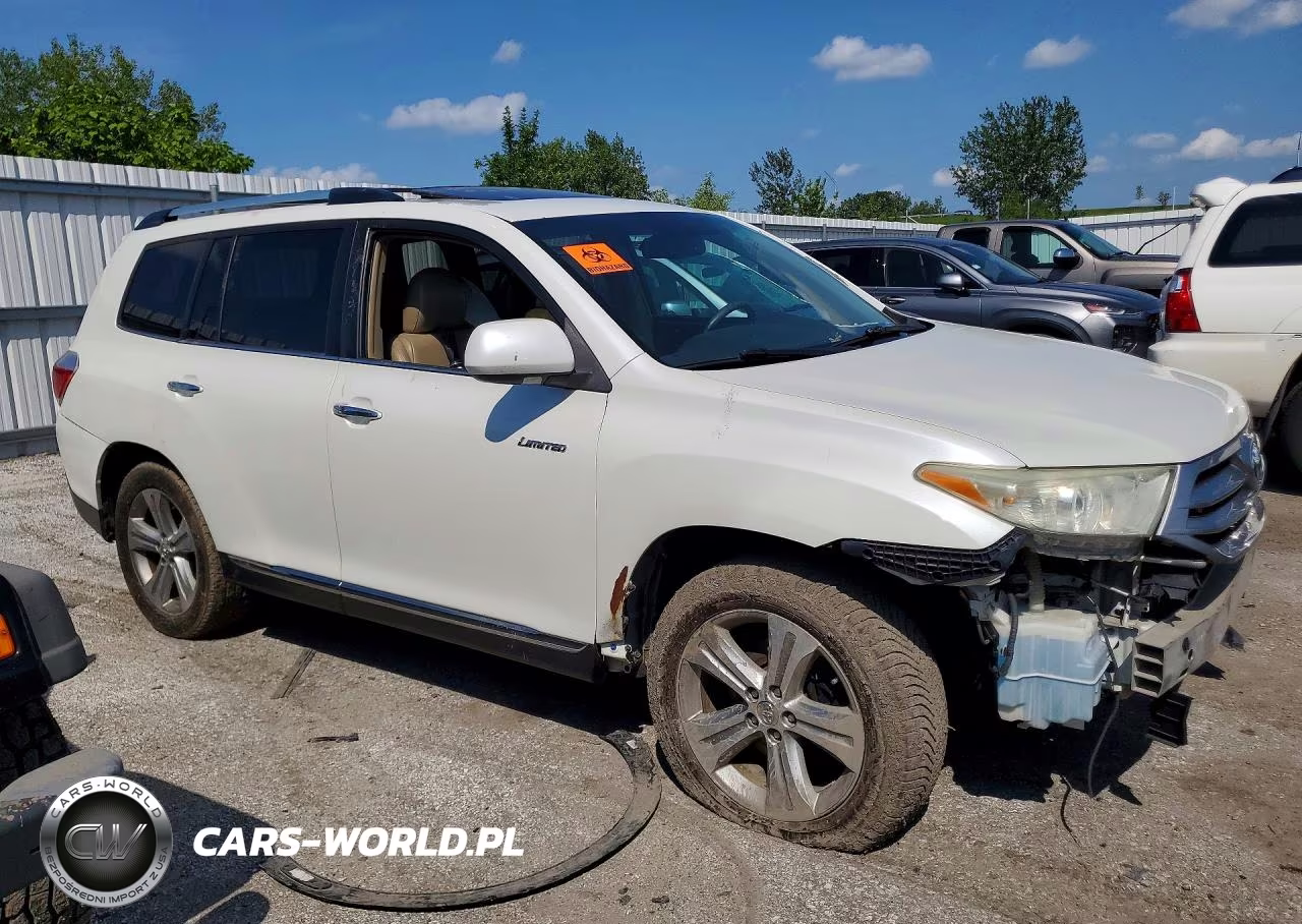 2013 Toyota Highlander Limited VIN:5TDDK3EH9DS210949 - 4