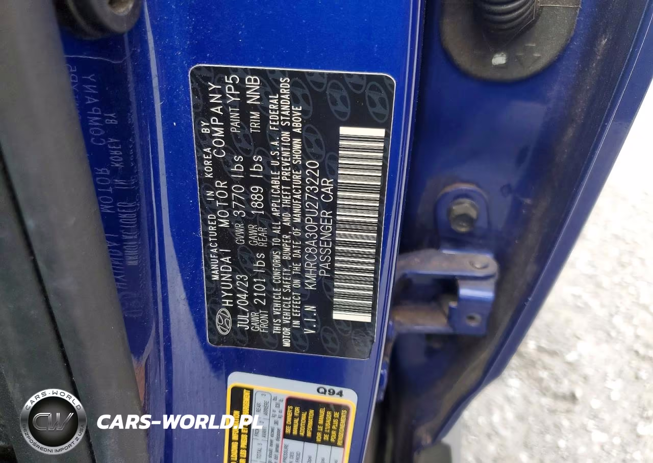 2023 Hyundai Venue Limited VIN:KMHRC8A30PU273220 - 13
