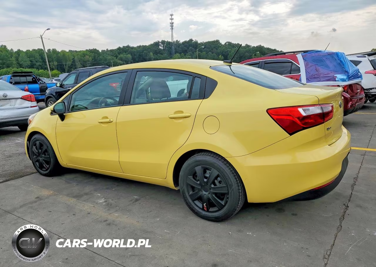 2016 Kia Rio Lx VIN:KNADM4A34G6607609 - 2