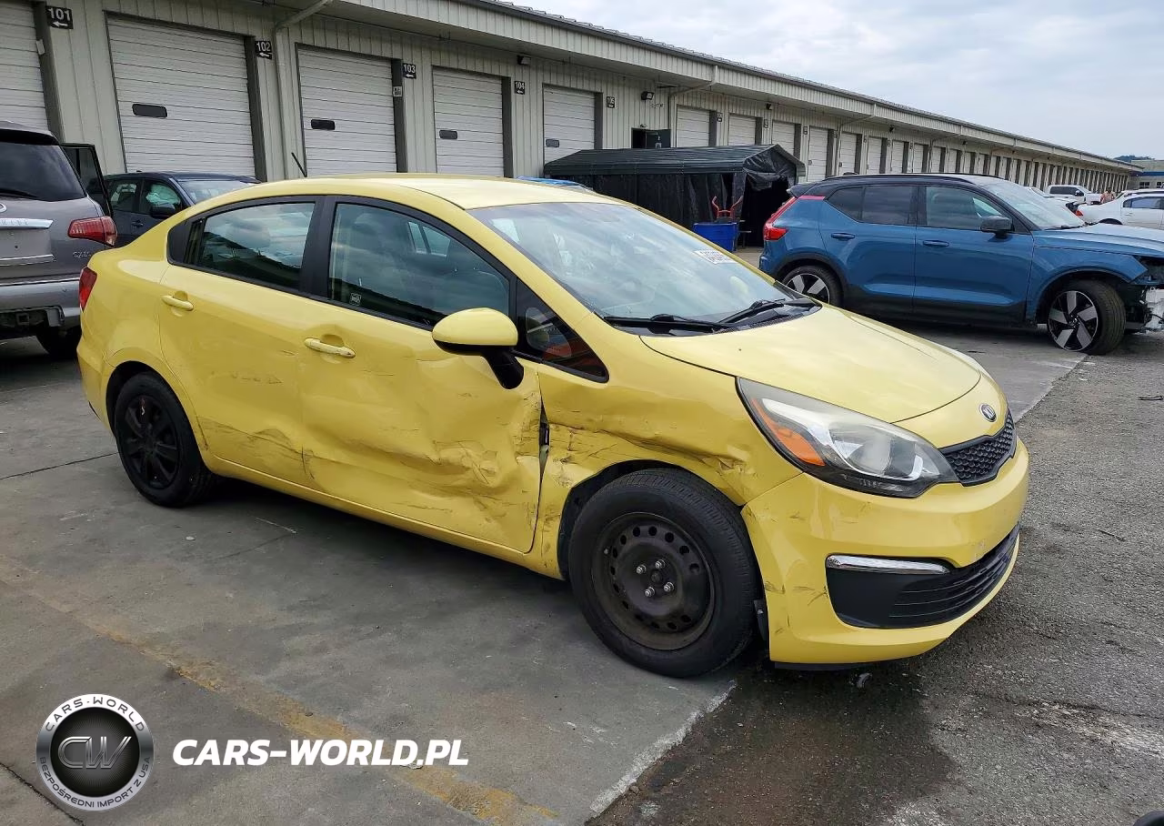 2016 Kia Rio Lx VIN:KNADM4A34G6607609 - 4