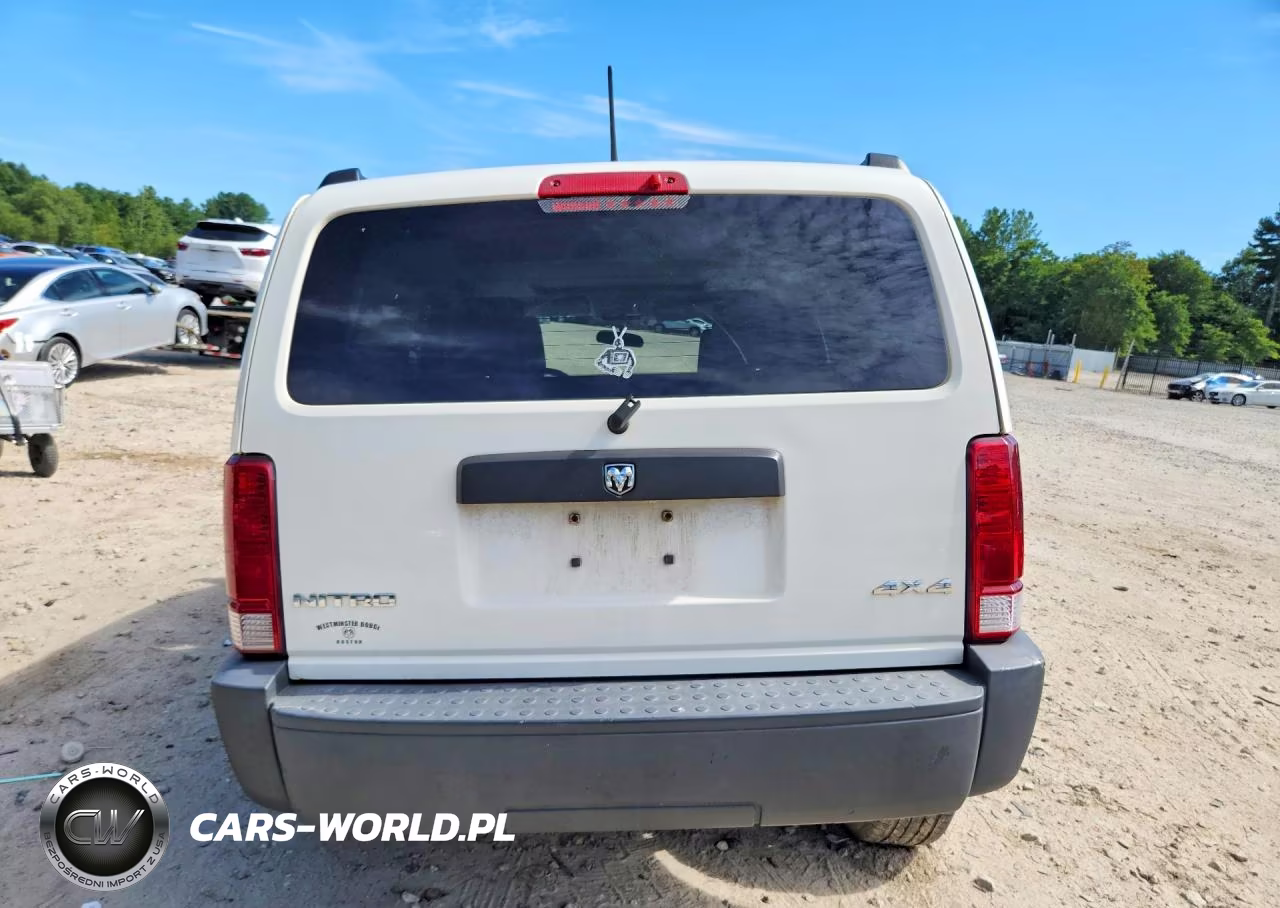 2007 Dodge Nitro Sxt VIN:1D8GU28KX7W601932 - 6