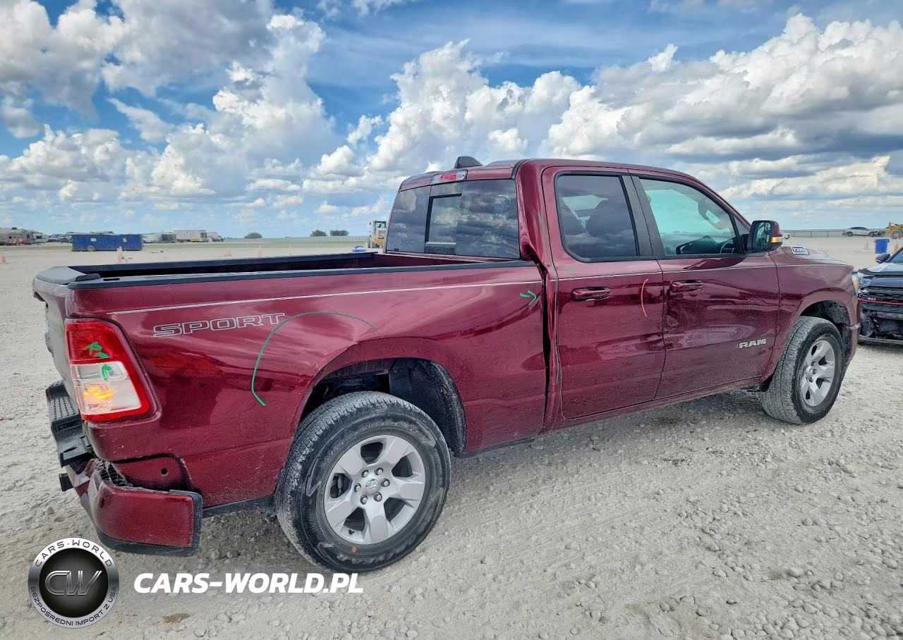 2022 Ram 1500 Big Horn-Lone Star VIN:1C6RRFBG8NN349533 - 3