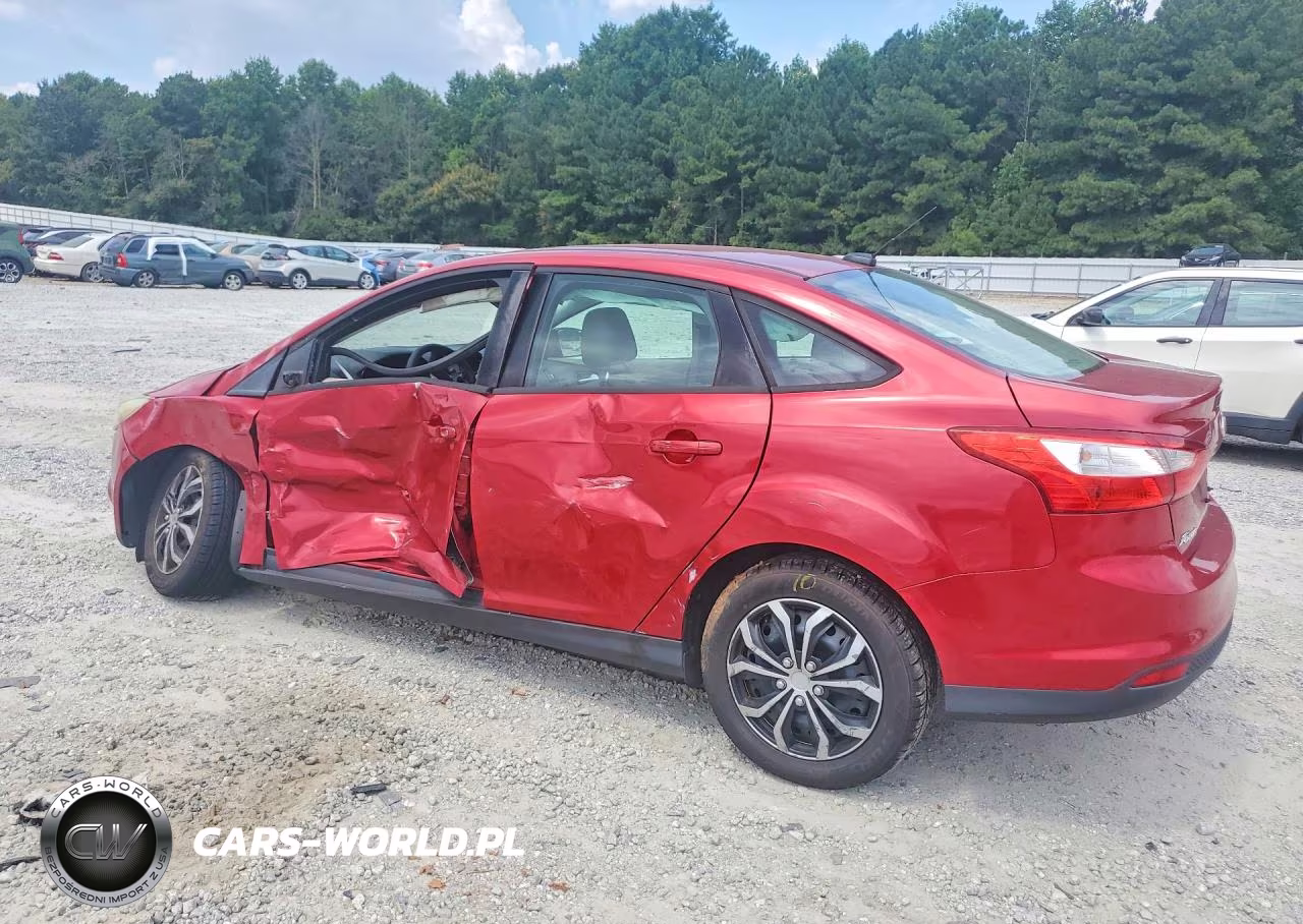 2012 Ford Focus Se VIN:1FAHP3F20CL287518 - 2