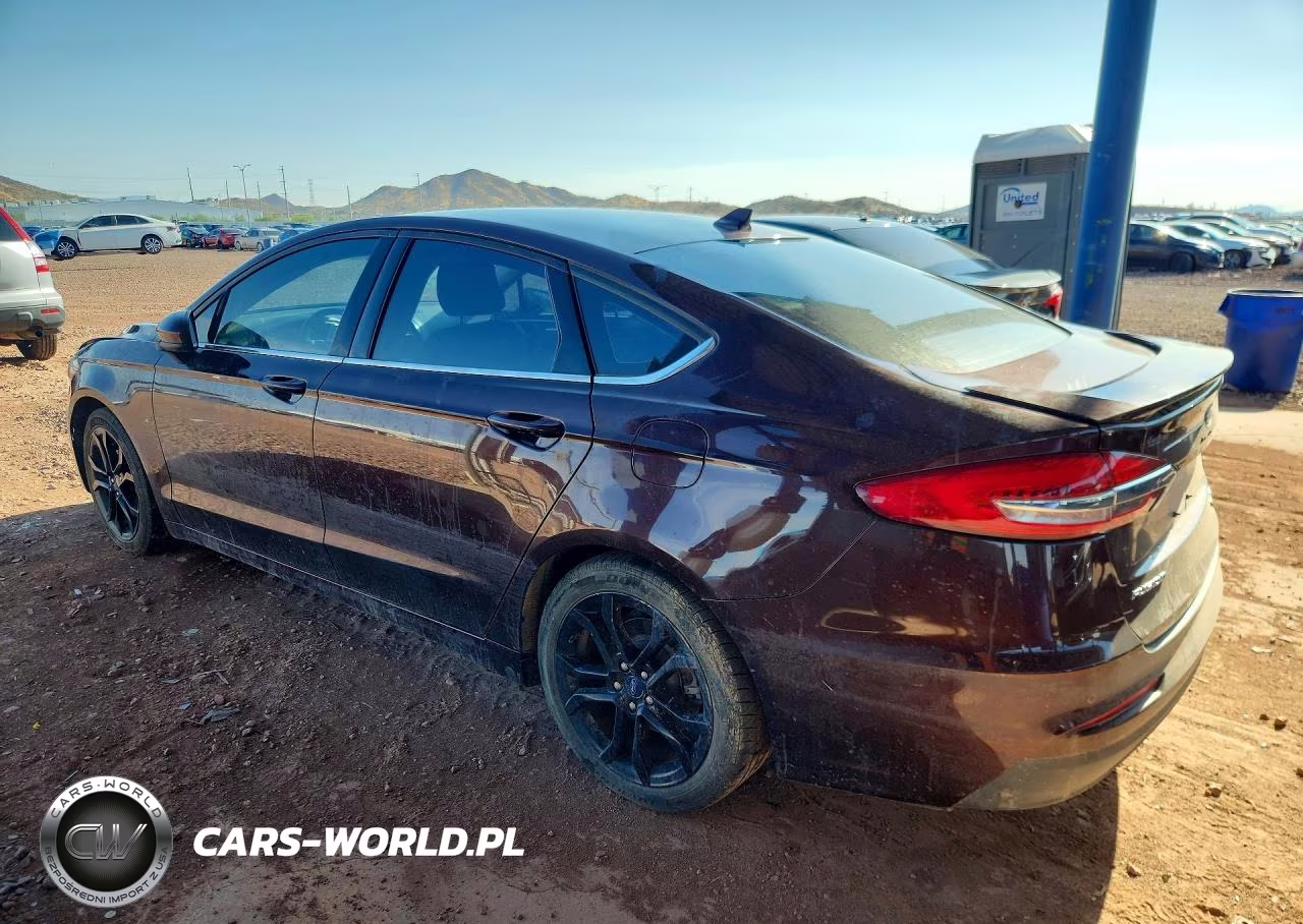 2019 Ford Fusion Se VIN:3FA6P0HD8KR176669 - 2