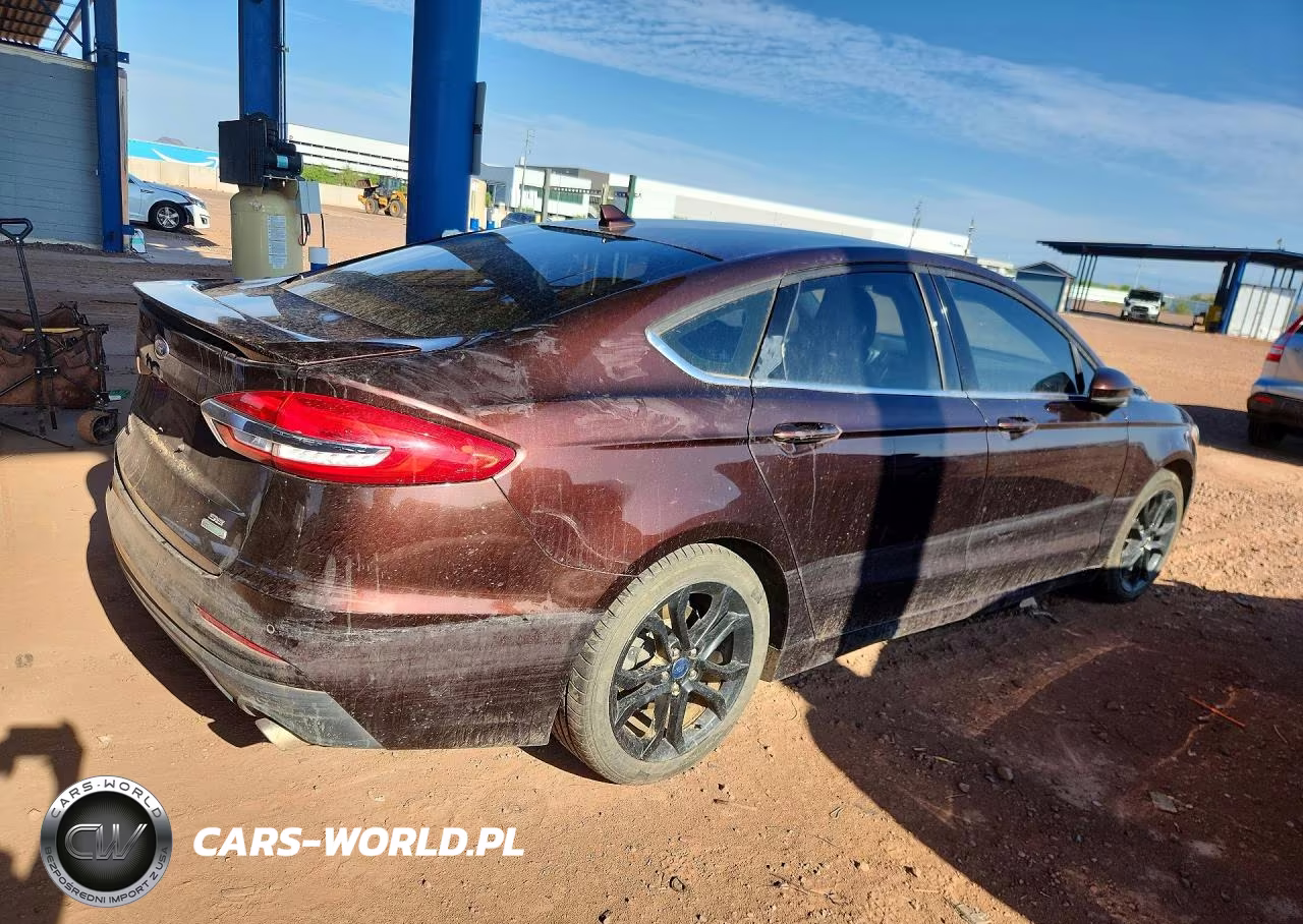 2019 Ford Fusion Se VIN:3FA6P0HD8KR176669 - 3