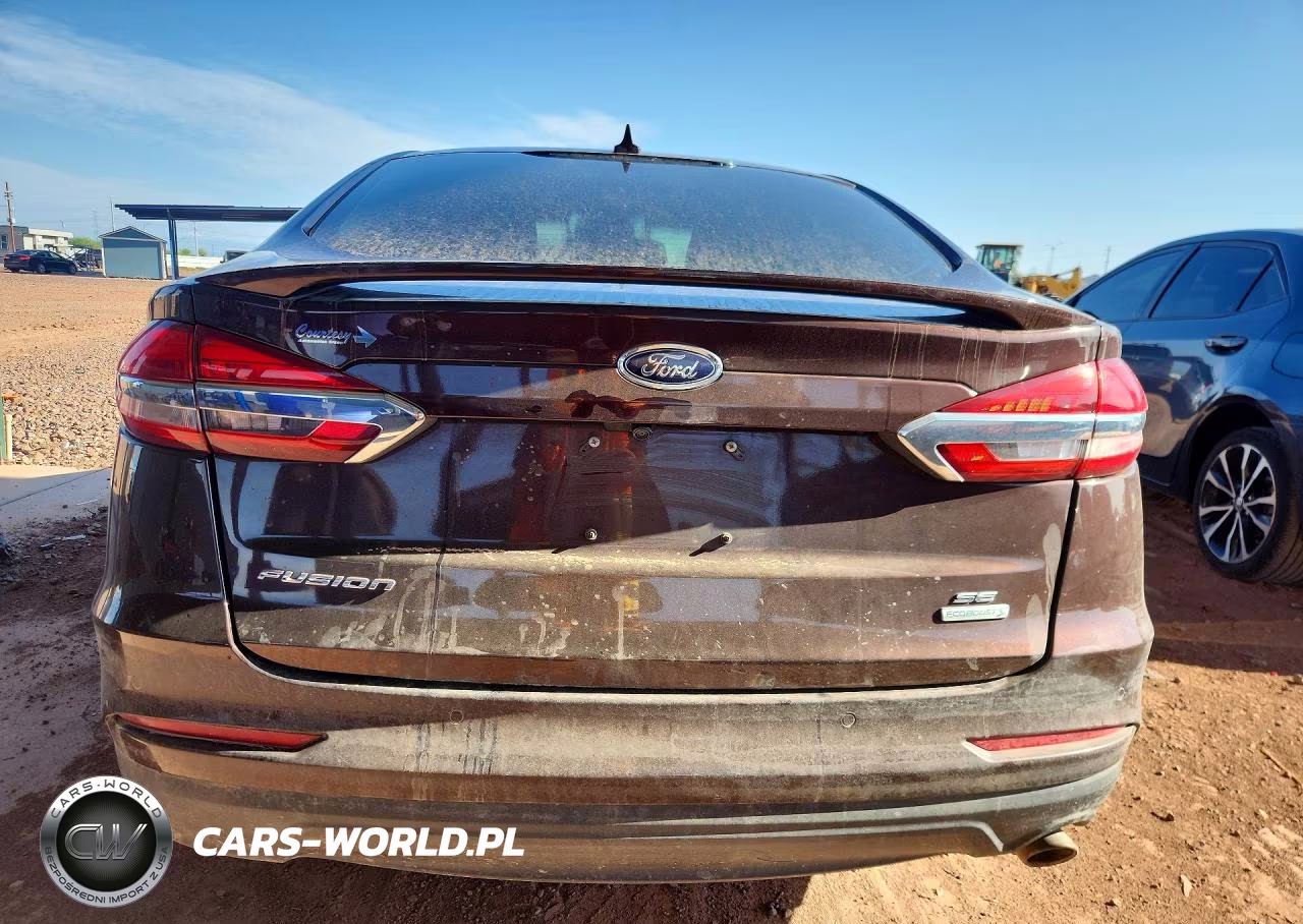 2019 Ford Fusion Se VIN:3FA6P0HD8KR176669 - 6