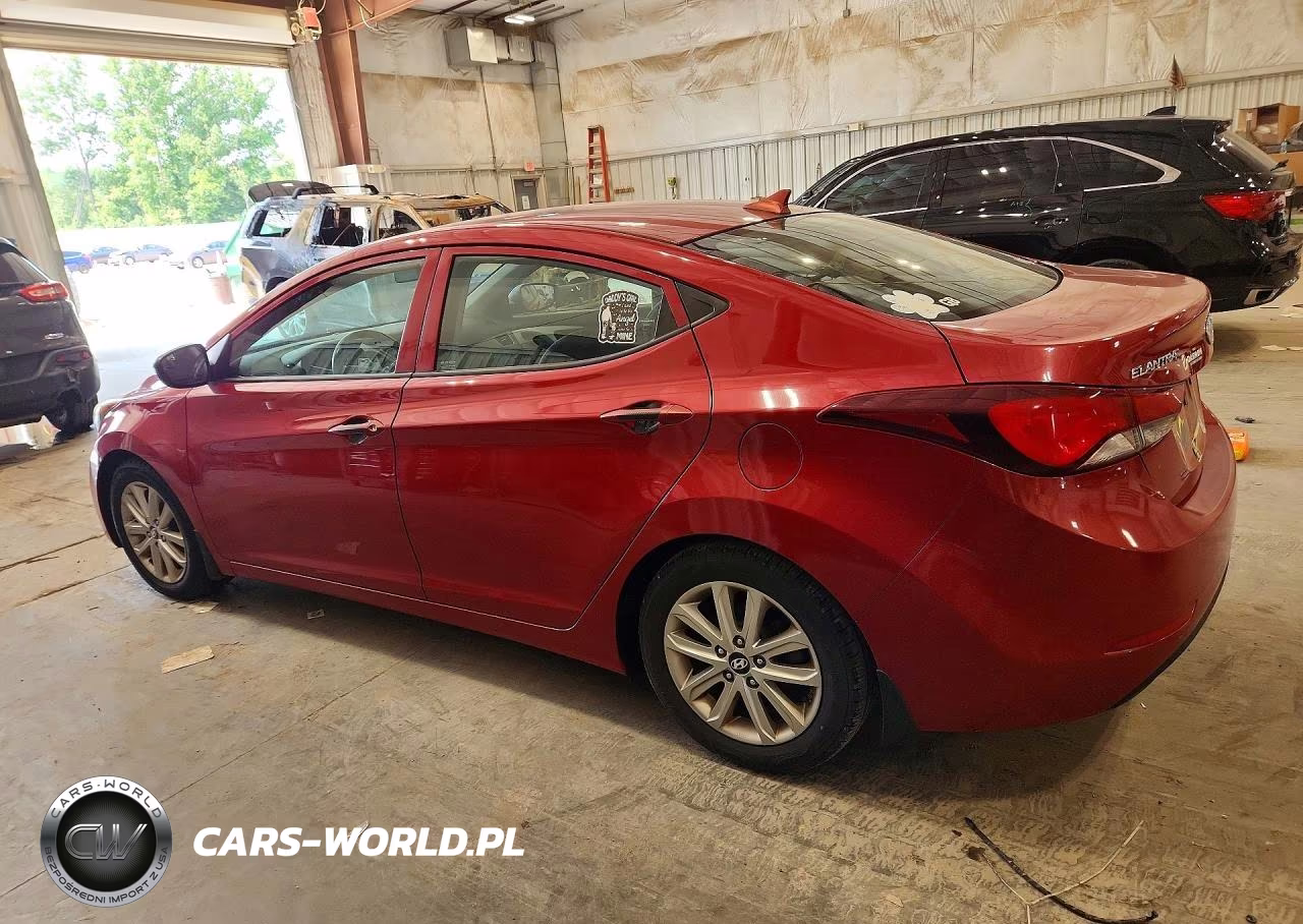 2014 Hyundai Elantra Se VIN:KMHDH4AE3EU182588 - 2