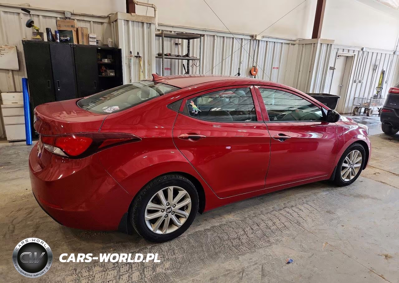 2014 Hyundai Elantra Se VIN:KMHDH4AE3EU182588 - 3