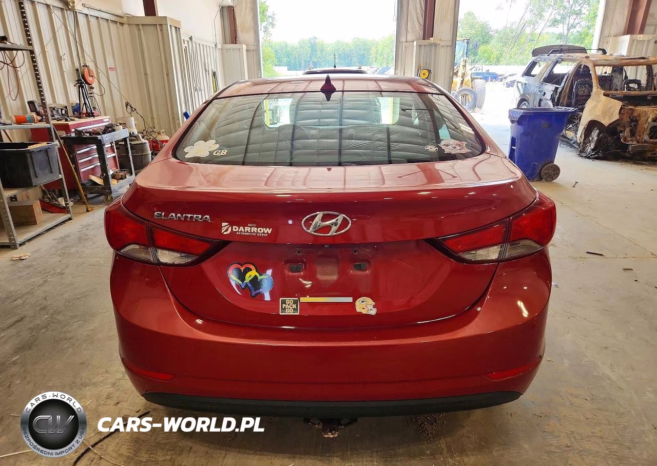 2014 Hyundai Elantra Se VIN:KMHDH4AE3EU182588 - 6