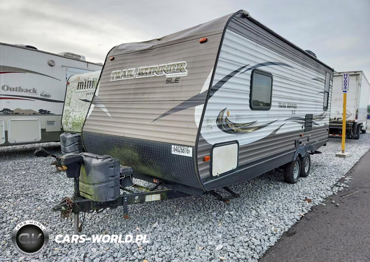 2017 Heartland Trail Runner Camper VIN:5SFEB2528HE325643 - 2