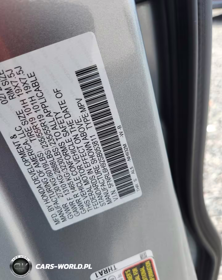 2025 Honda Odyssey Elite VIN:5FNRL6H92SB053811 - 13