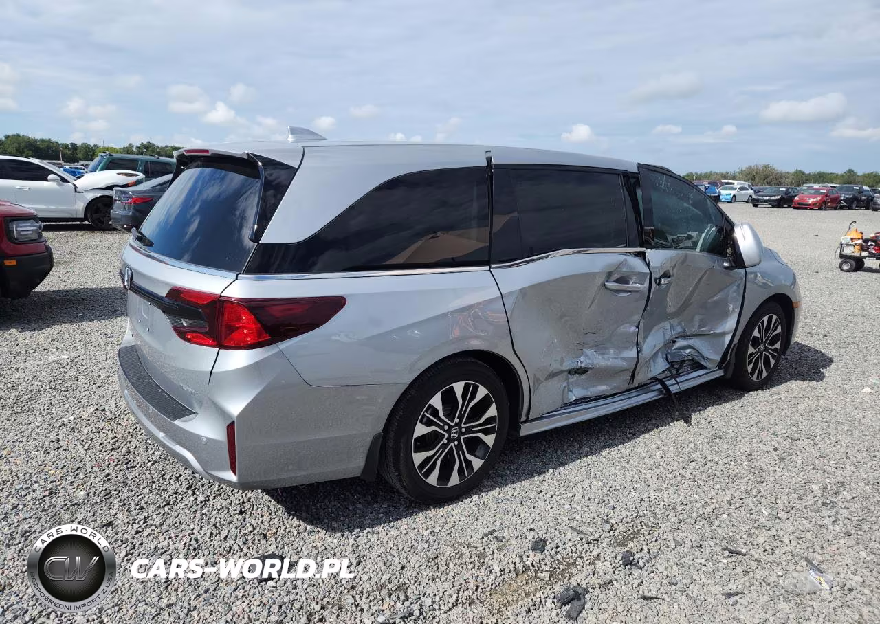 2025 Honda Odyssey Elite VIN:5FNRL6H92SB053811 - 3