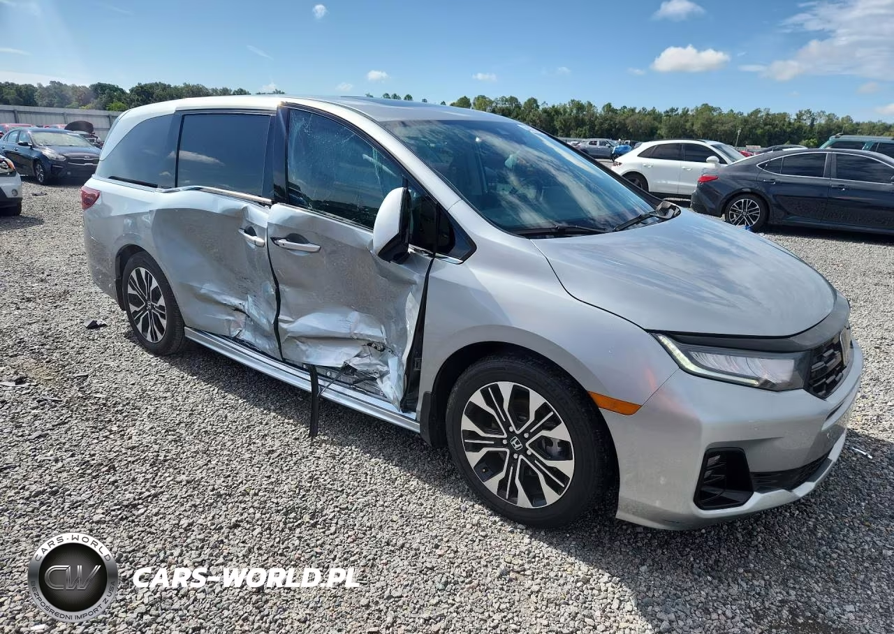 2025 Honda Odyssey Elite VIN:5FNRL6H92SB053811 - 4