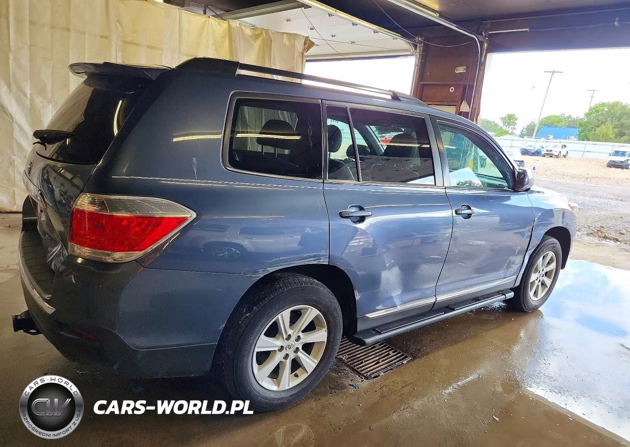 2013 Toyota Highlander Se VIN:5TDBK3EH9DS212384 - 3