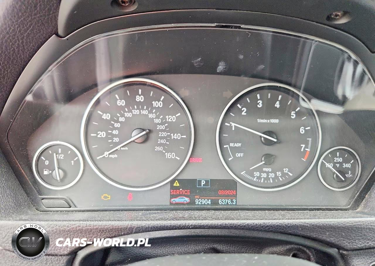2016 BMW 320 I VIN:WBA8E1G52GNT37761 - 9