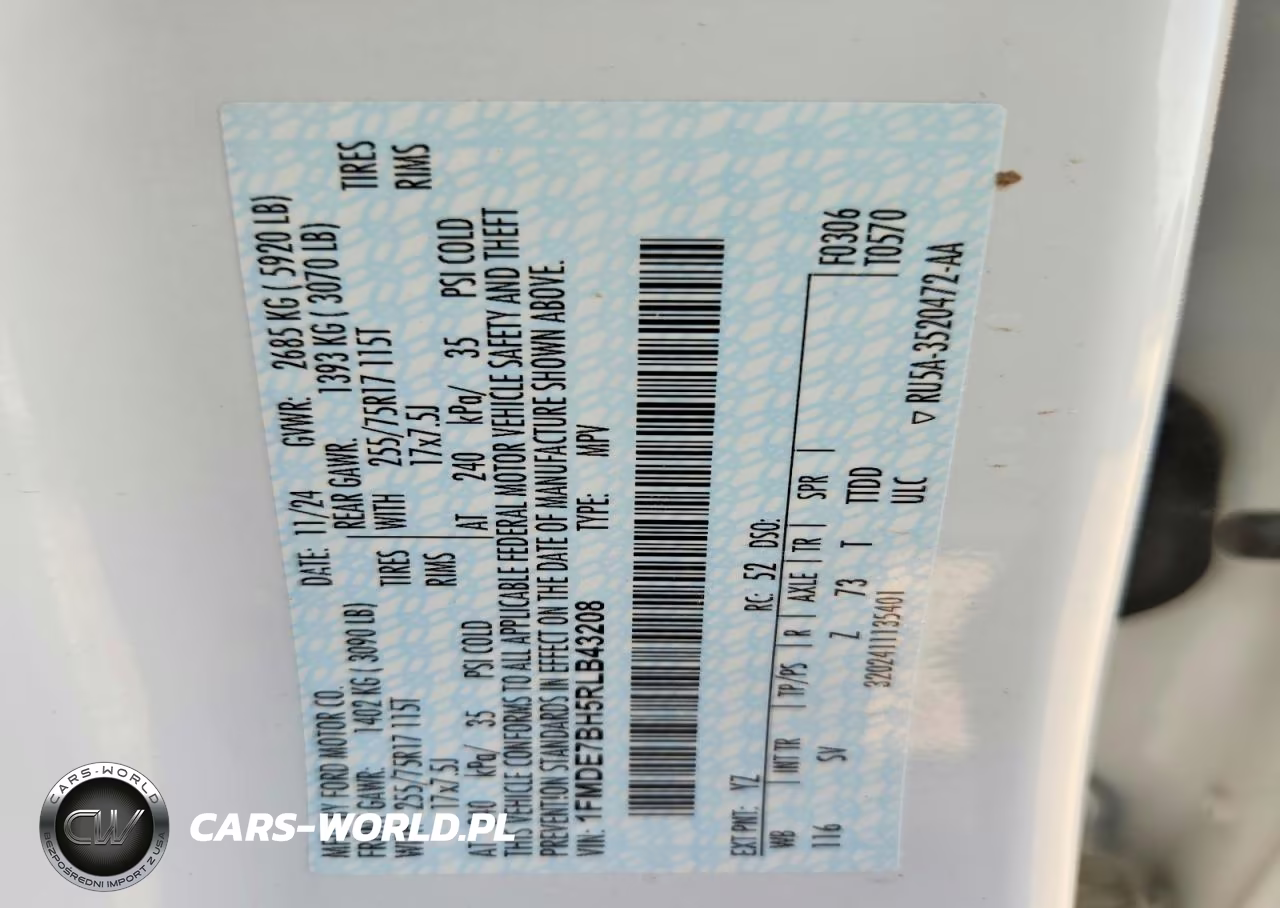 2024 Ford Bronco Big Bend VIN:1FMDE7BH5RLB43208 - 13