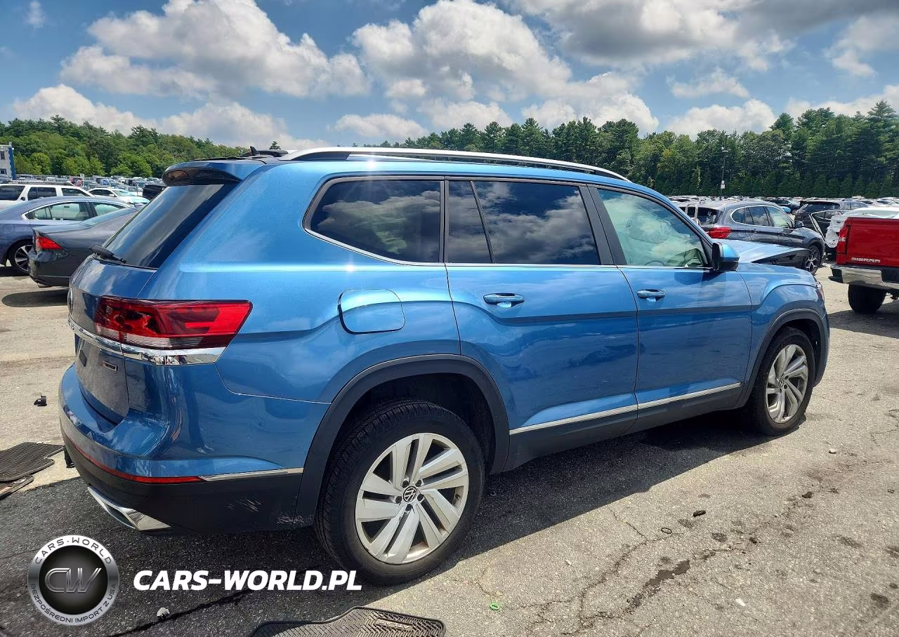 2021 Volkswagen Atlas Sel VIN:1V2BR2CA5MC501256 - 3
