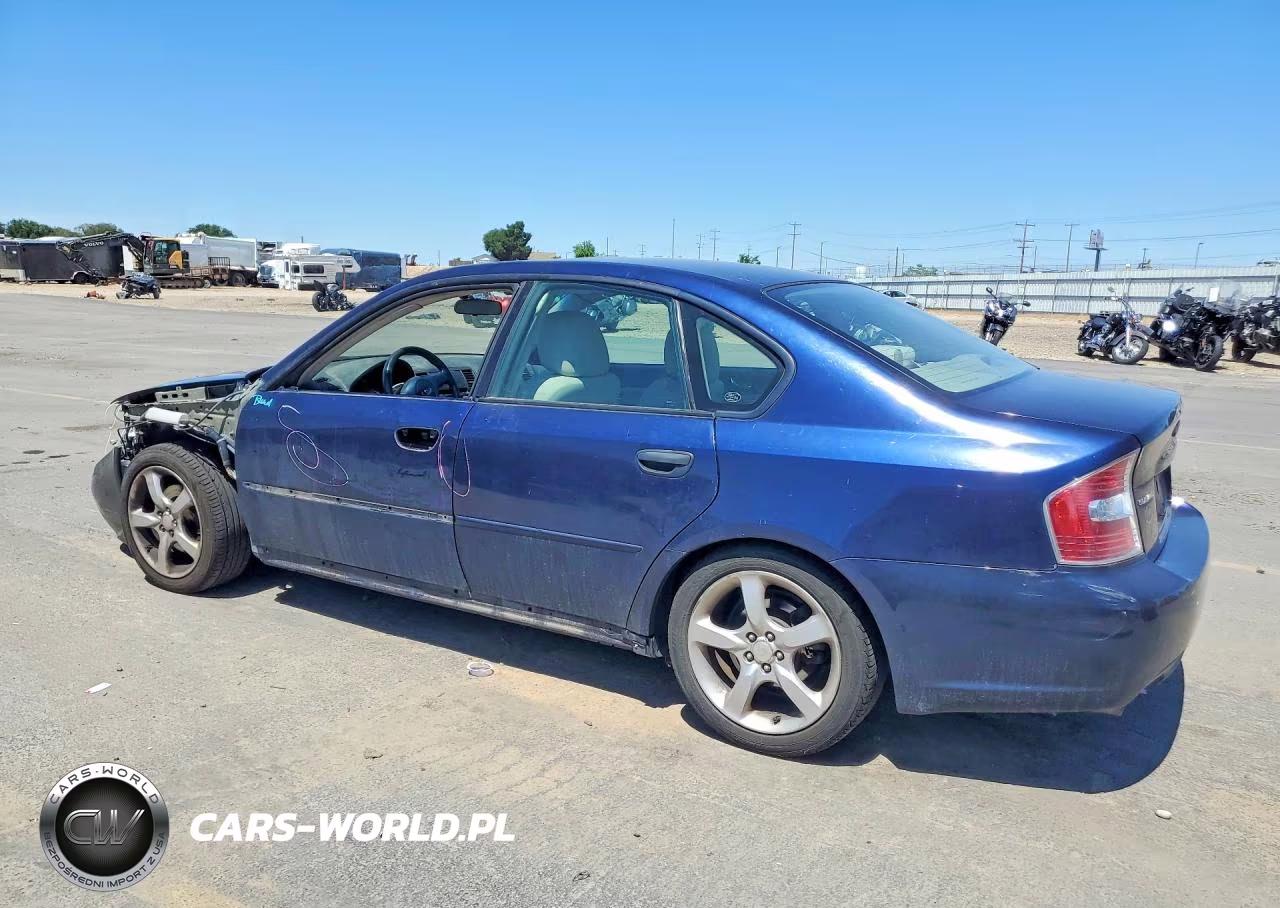 2006 Subaru Legacy 2.5I Limited VIN:4S3BL626167217674 - 2