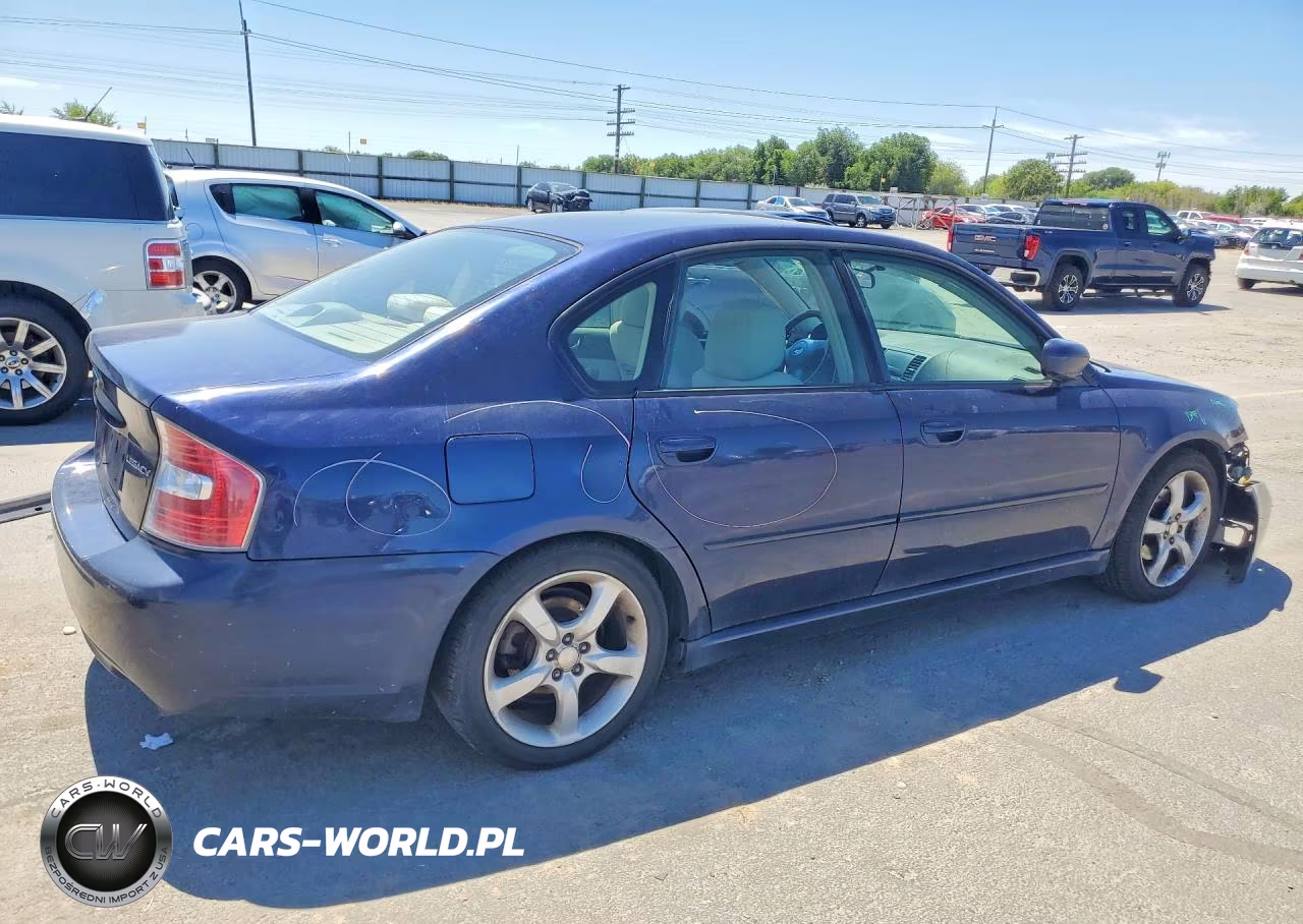 2006 Subaru Legacy 2.5I Limited VIN:4S3BL626167217674 - 3