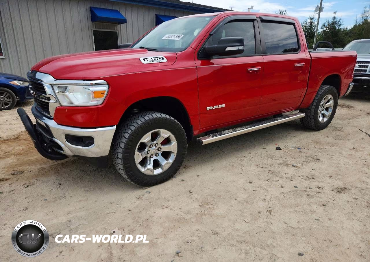 2020 Ram 1500 Big Horn-Lone Star VIN:1C6SRFFT8LN168437 - 1