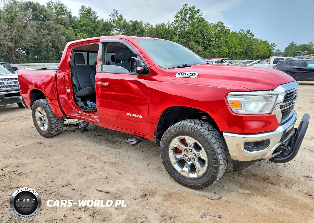 2020 Ram 1500 Big Horn-Lone Star VIN:1C6SRFFT8LN168437 - 4