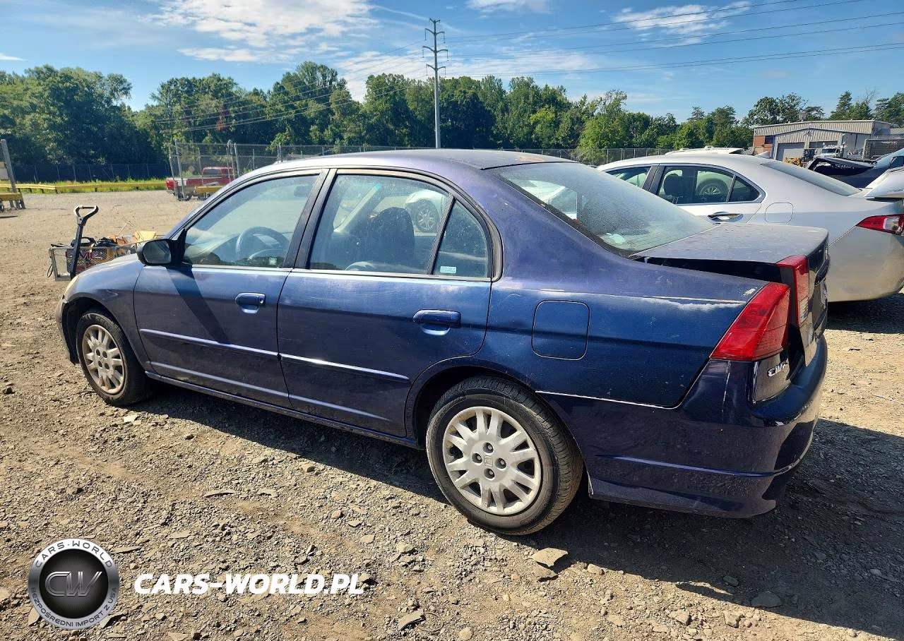 2004 Honda Civic Lx VIN:2HGES16684H559249 - 2