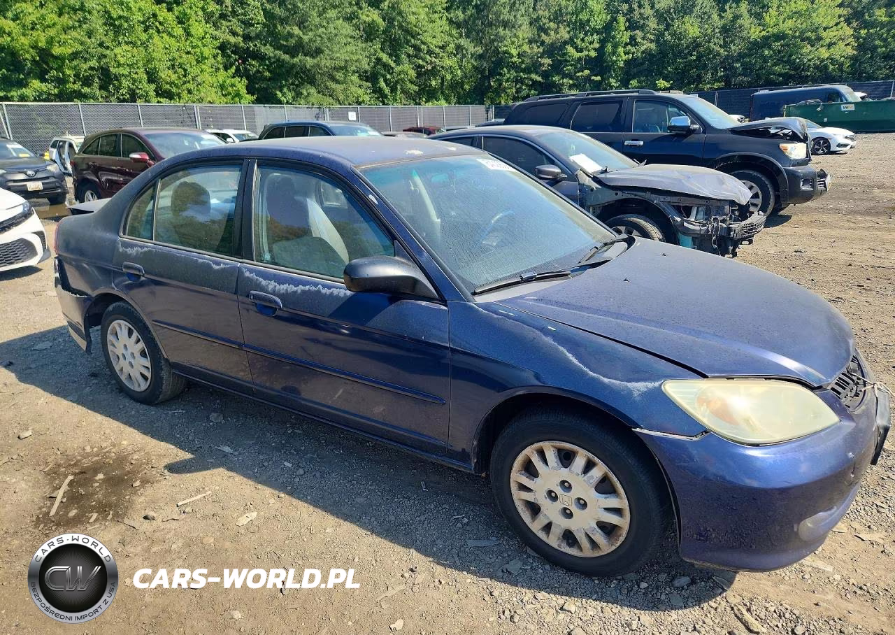 2004 Honda Civic Lx VIN:2HGES16684H559249 - 4
