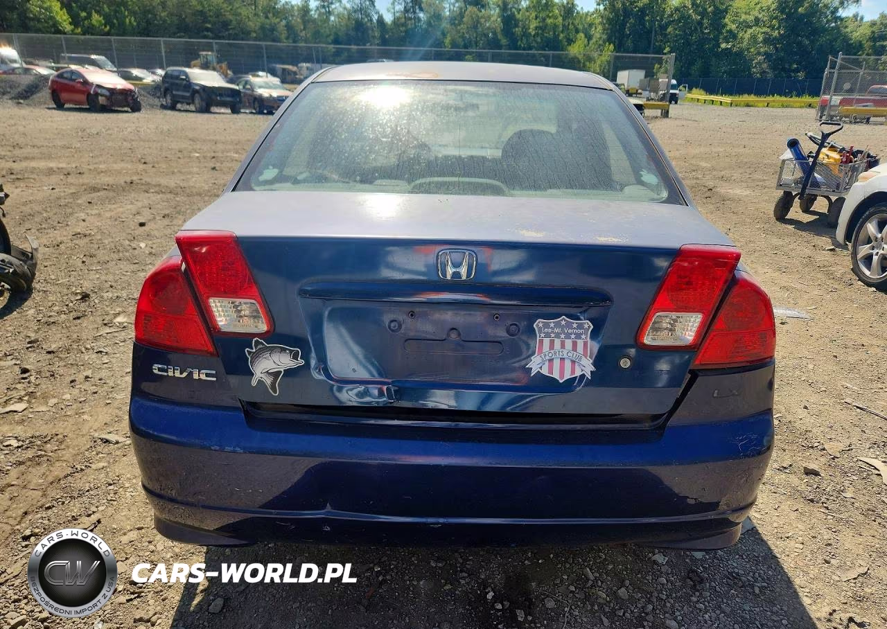 2004 Honda Civic Lx VIN:2HGES16684H559249 - 6