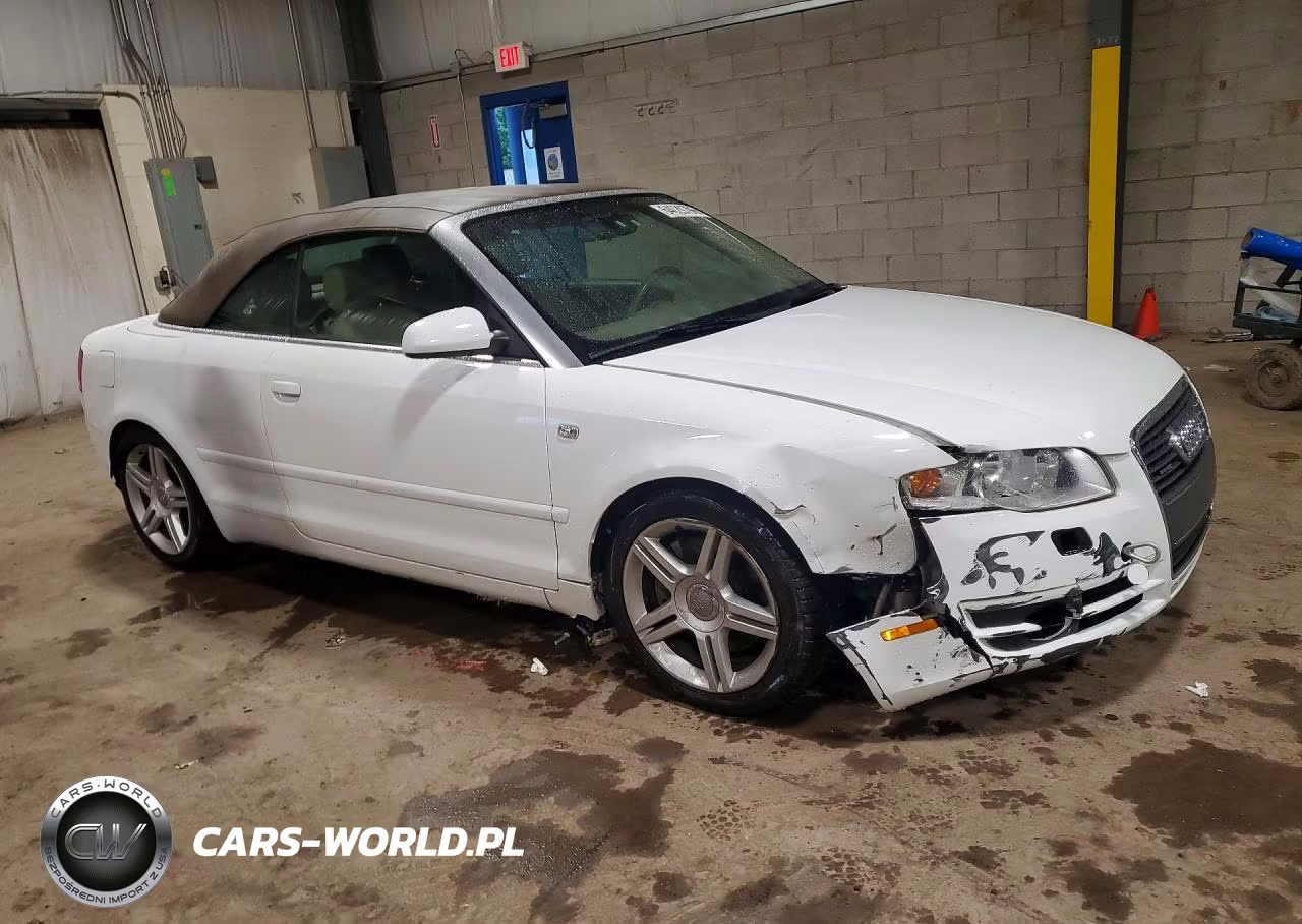 2007 Audi A4 2.0T Cabriolet Quattro VIN:WAUDF48H07K032587 - 4