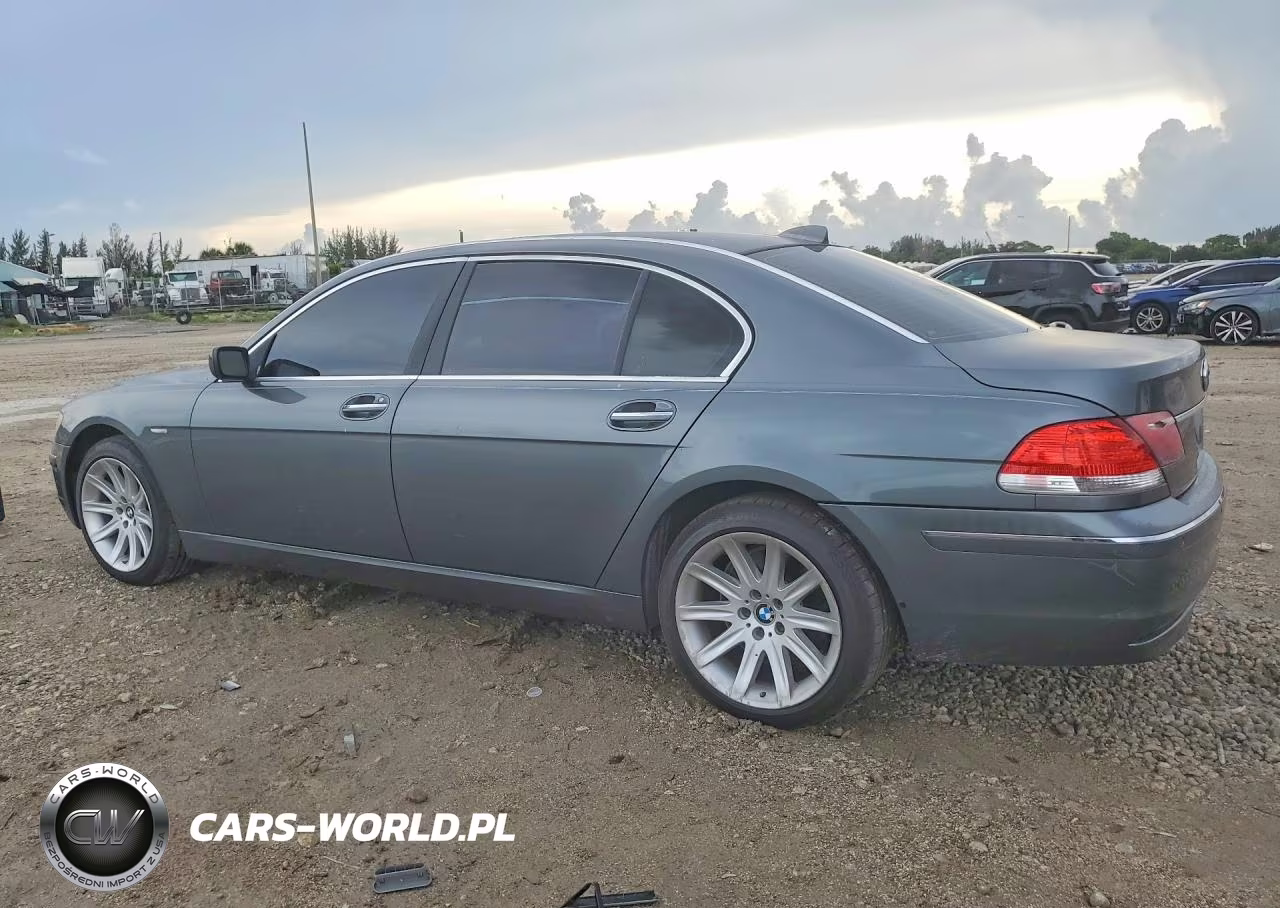 2006 BMW 750 Li VIN:WBAHN835X6DT63348 - 2