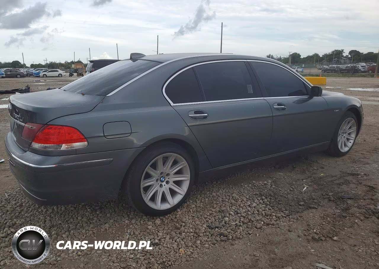 2006 BMW 750 Li VIN:WBAHN835X6DT63348 - 3