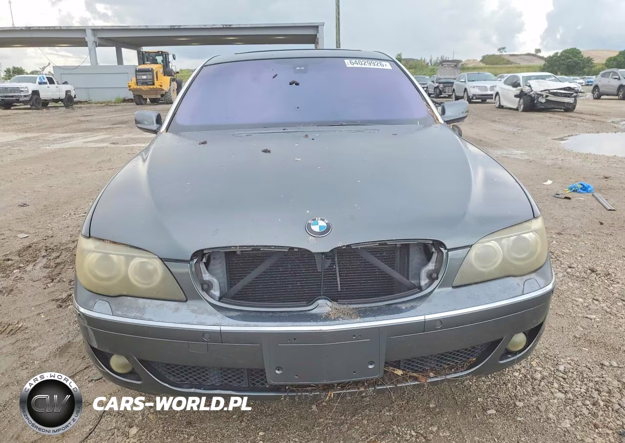 2006 BMW 750 Li VIN:WBAHN835X6DT63348 - 5