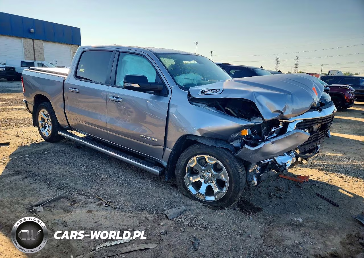 2021 Ram 1500 Big Horn-Lone Star VIN:1C6SRFFT5MN579263 - 4
