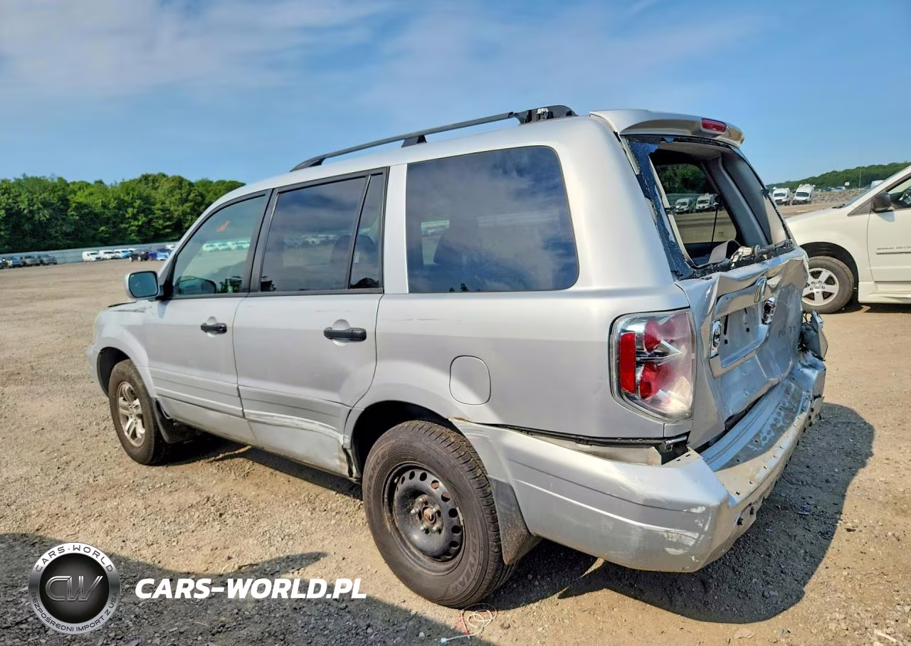 2004 Honda Pilot Exl VIN:2HKYF18734H537639 - 2