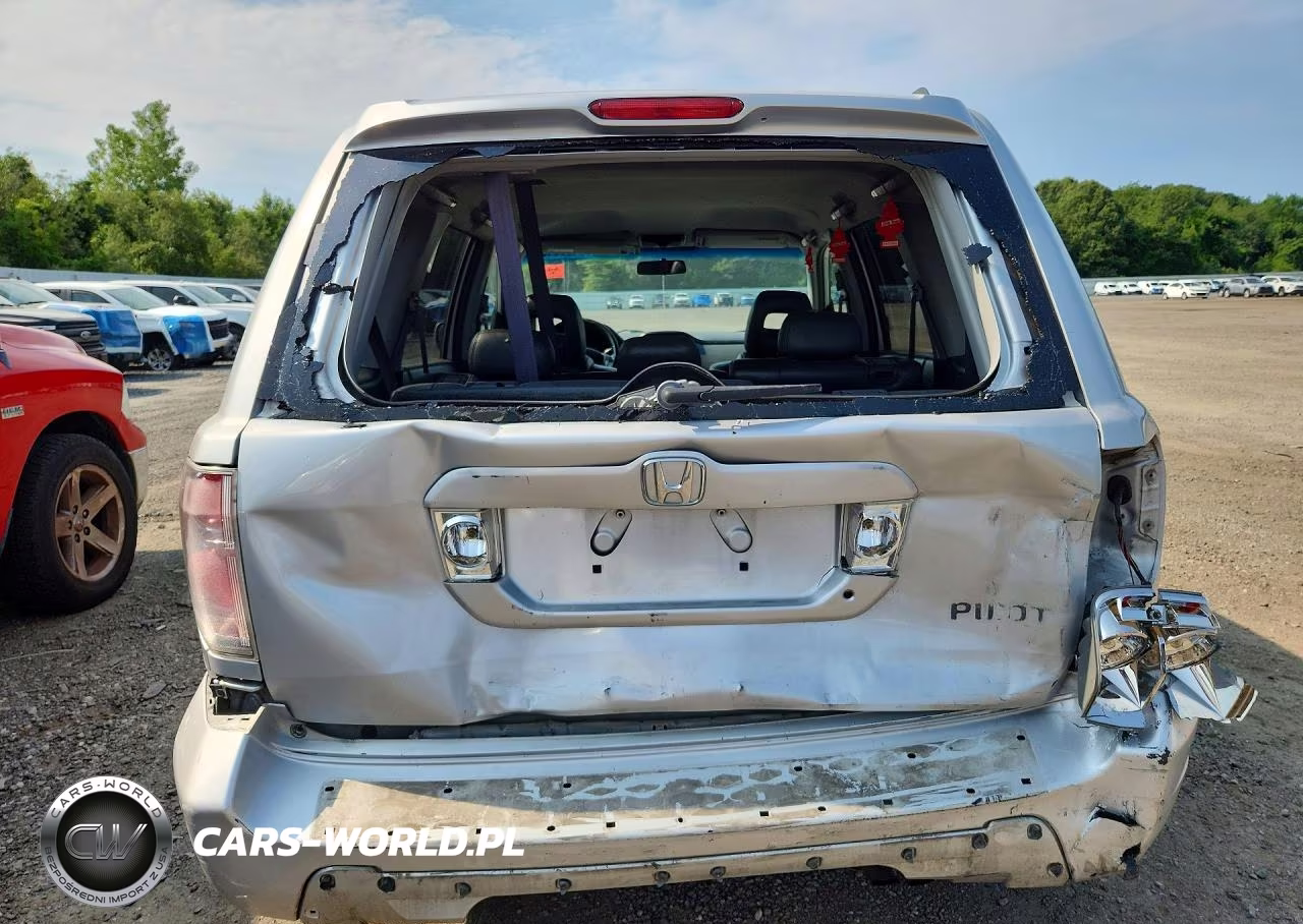2004 Honda Pilot Exl VIN:2HKYF18734H537639 - 6