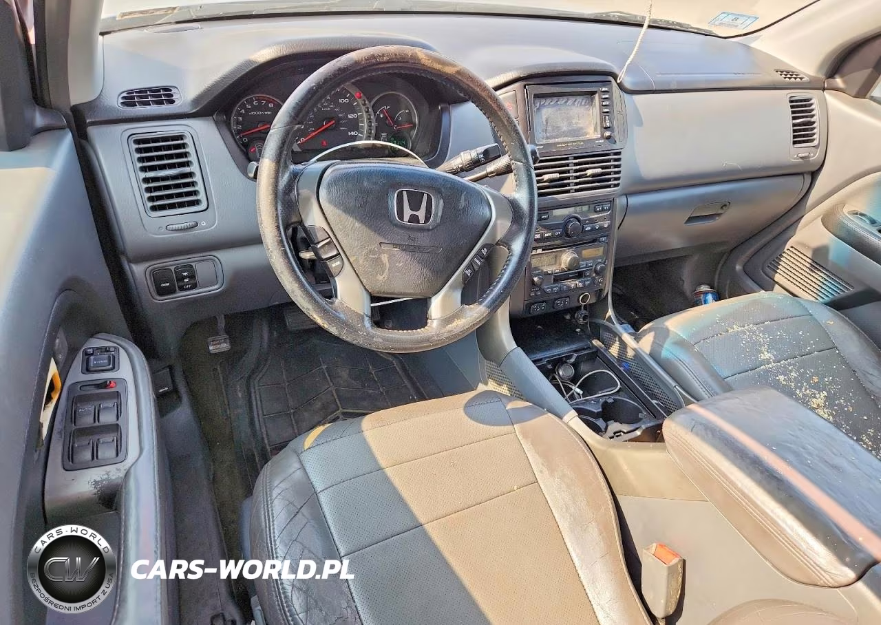 2004 Honda Pilot Exl VIN:2HKYF18734H537639 - 8
