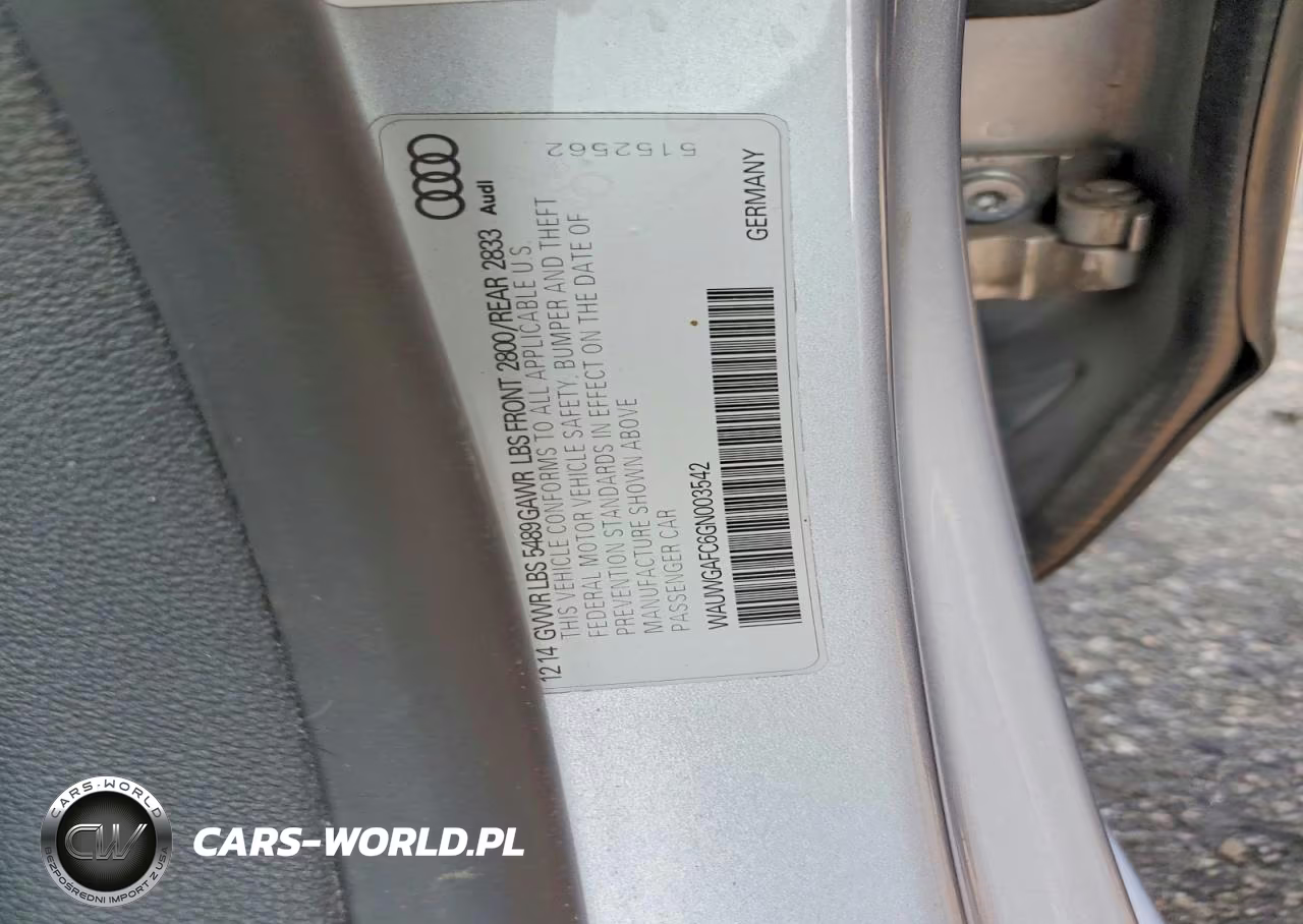 2016 Audi A7 Premium Plus VIN:WAUWGAFC6GN003542 - 12