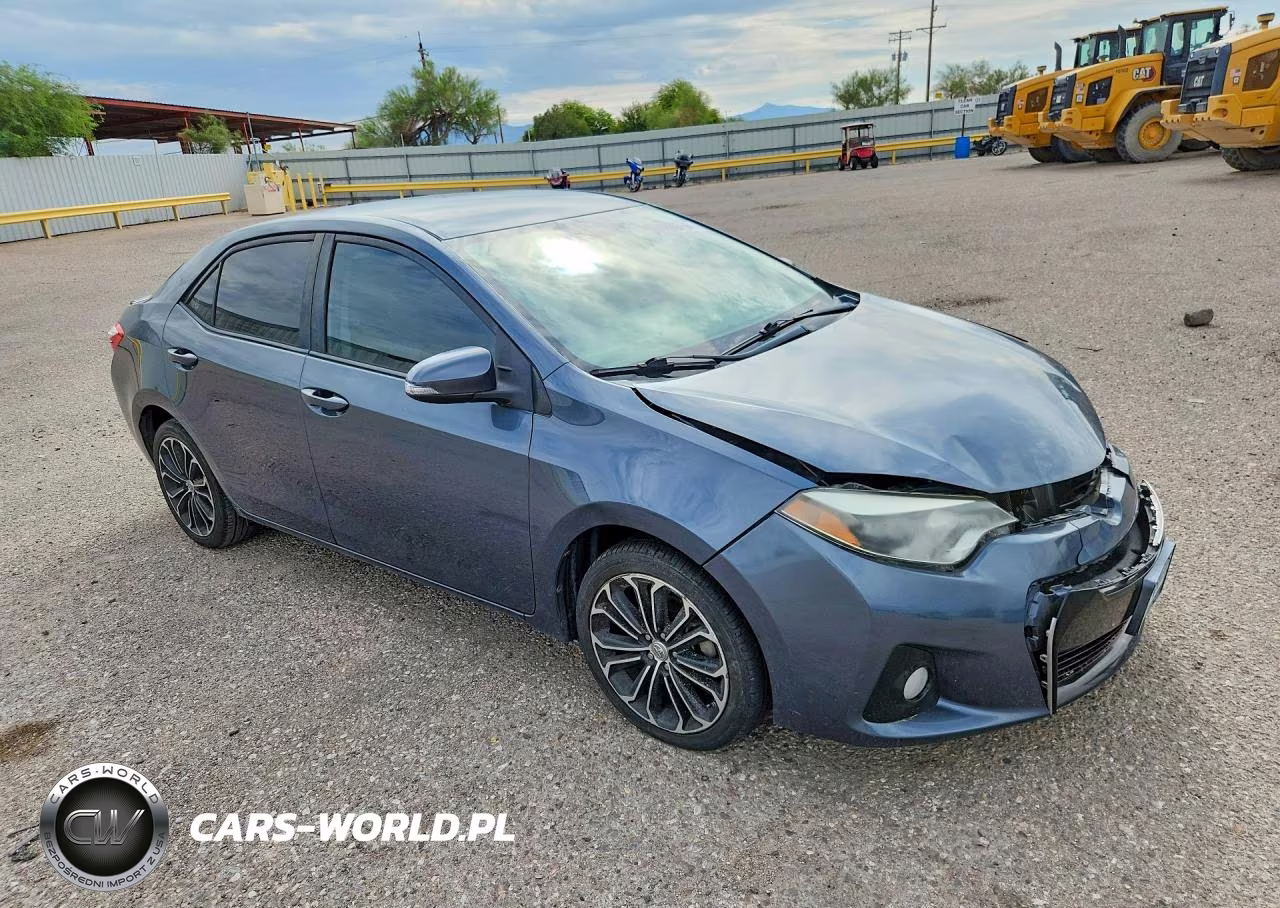2015 Toyota Corolla S Plus VIN:2T1BURHE7FC342478 - 4