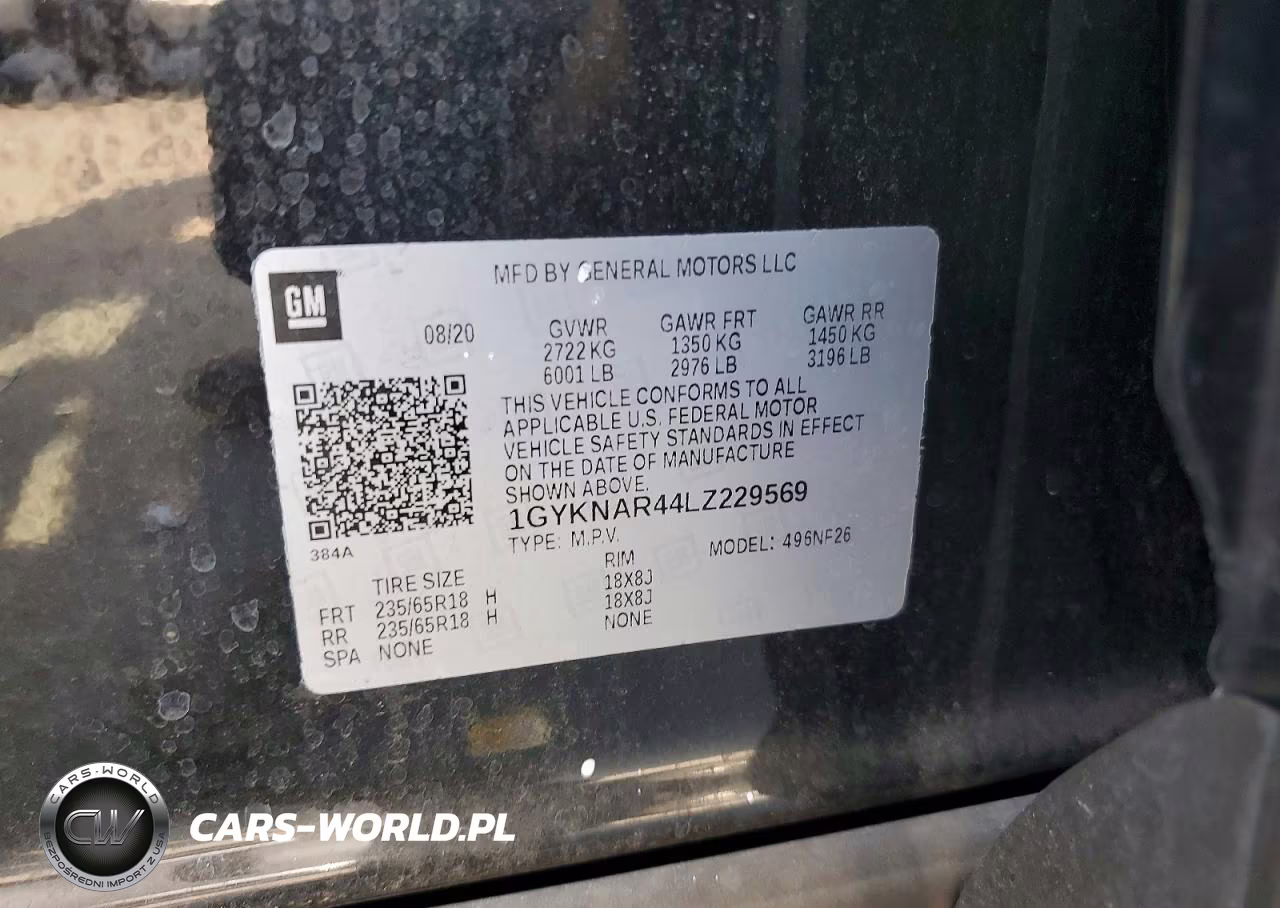 2020 Cadillac Xt5 Luxury VIN:1GYKNAR44LZ229569 - 13
