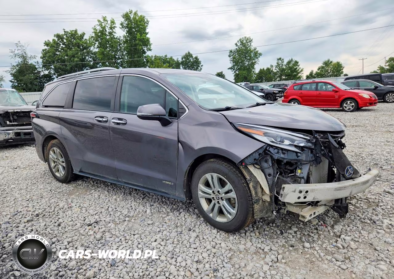 2021 Toyota Sienna Platinum 7-Passenger VIN:5TDESKFC1MS001819 - 4