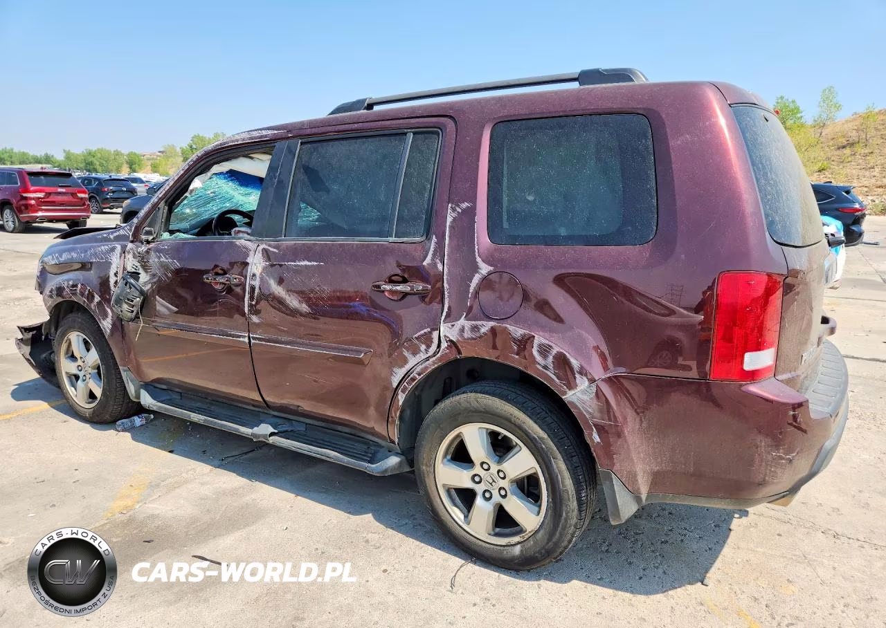 2009 Honda Pilot Exl VIN:5FNYF48589B013117 - 2